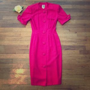 80s does 50s dress vintage